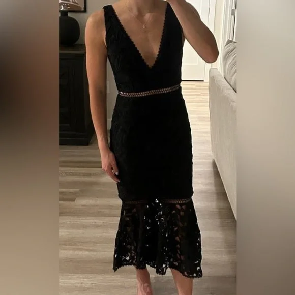 Nicholas Azalia Lace Dress - Picture 5 of 5